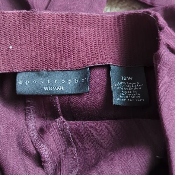 📏Apostrophe stretch pants - Picture 2 of 2